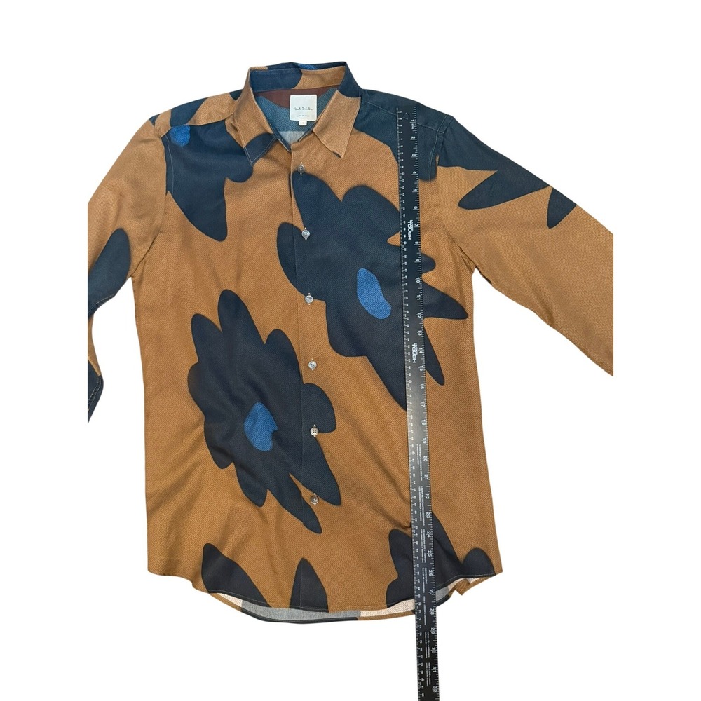 Paul Smith Men's Shirt | Size S | Abstract | 100% Cotton | Designer | Luxury - Picture 9 of 13